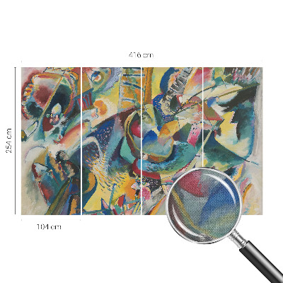 Tapety na stenu samolepiace Farebný abstrakt