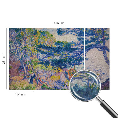 Samolepiaca fototapeta do obývačky Impresionistická krajina