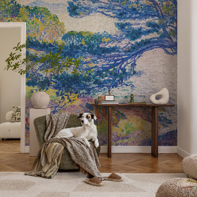 Samolepiaca fototapeta do obývačky Impresionistická krajina