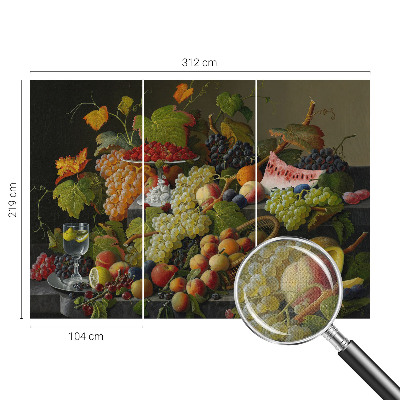 Samolepiaca fototapeta do detskej izby Zloženie ovocia