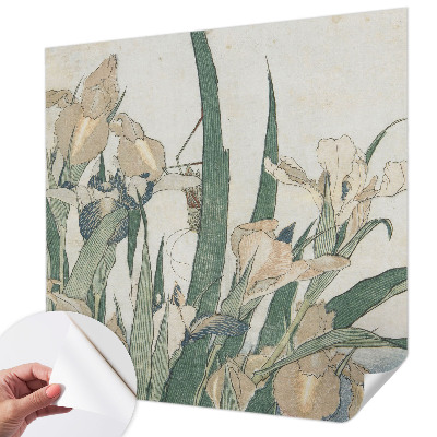 3D tapeta Jemné kosatce