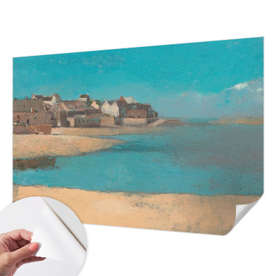 3D tapeta na stenu Tichá dedina