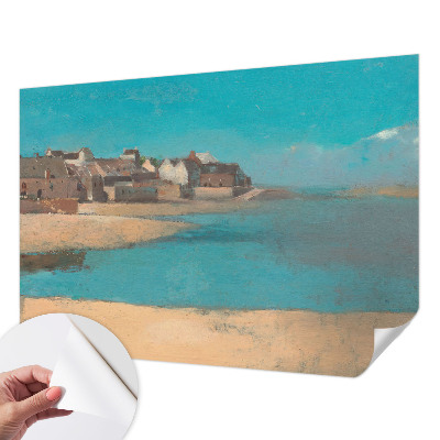 3D tapeta na stenu Tichá dedina