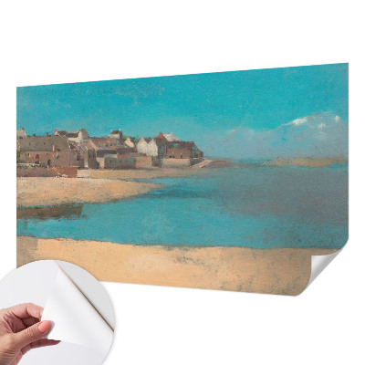 3D tapeta na stenu Tichá dedina