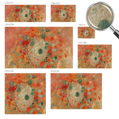 Detská fototapeta na stenu Abstraktné kvety