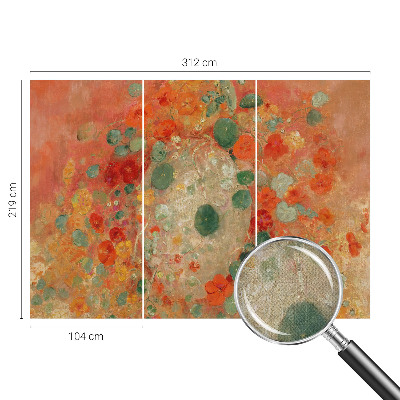 Detská fototapeta na stenu Abstraktné kvety