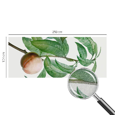 Fotografická tapeta do detskej izby Zrelá broskyňa