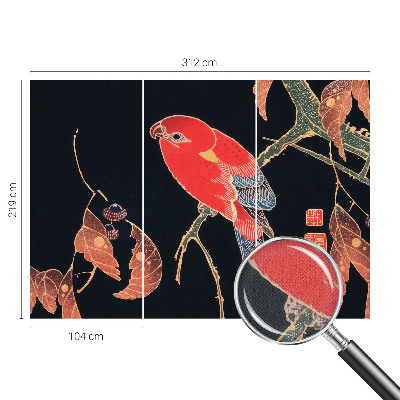 3D fototapeta Exotický vták