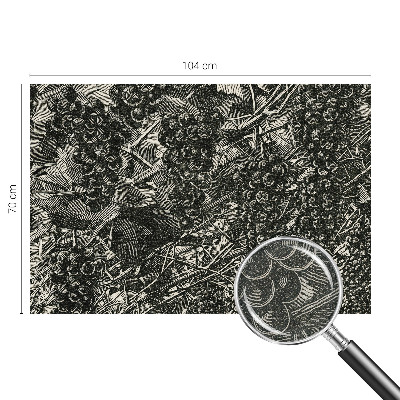 3D tapeta Hroznová potlač