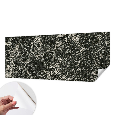 3D tapeta Hroznová potlač