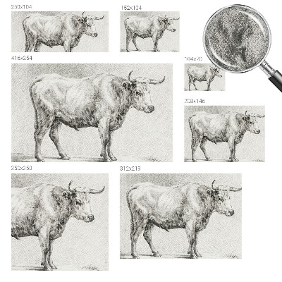 Fototapeta do detskej izby Býčia ceruzka