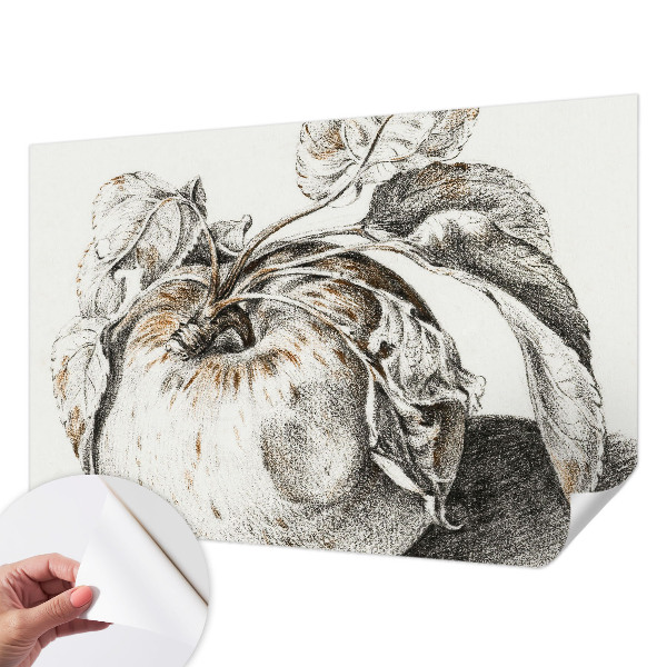 Fotografická tapeta do detskej izby Jablkové listy