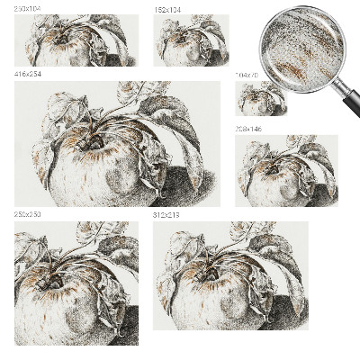 Fotografická tapeta do detskej izby Jablkové listy