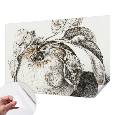 Fotografická tapeta do detskej izby Jablkové listy