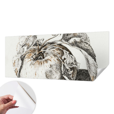 Fotografická tapeta do detskej izby Jablkové listy