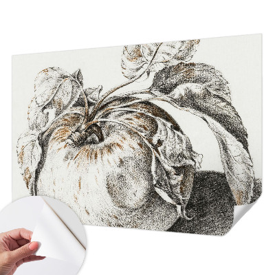 Fotografická tapeta do detskej izby Jablkové listy