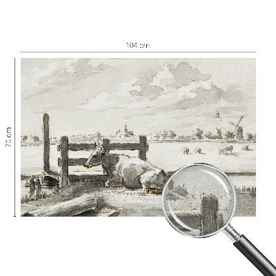 Fotografická tapeta do detskej izby Vidiecka idylka