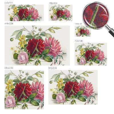 Tapeta do obývačky Kytica kvetov