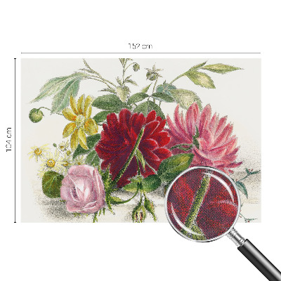 Tapeta do obývačky Kytica kvetov