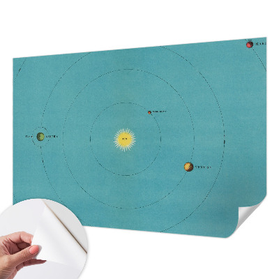 Samolepiaca fototapeta Kozmický systém