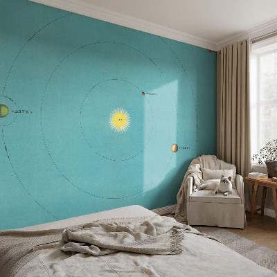 Samolepiaca fototapeta Kozmický systém