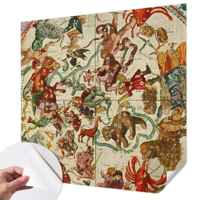 Samolepiaca tapeta Hviezdne kompozície