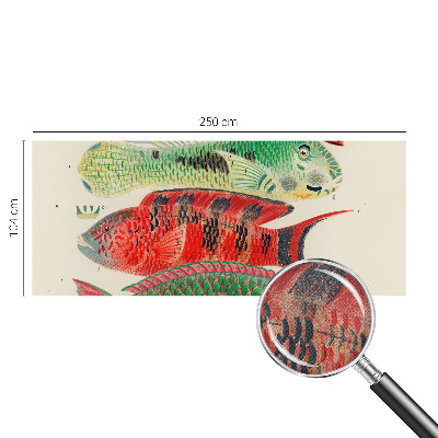 Samolepiaca fototapeta do spálne Exotické ryby