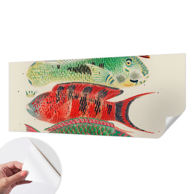 Samolepiaca fototapeta do spálne Exotické ryby