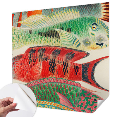 Samolepiaca fototapeta do spálne Exotické ryby