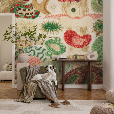 Samolepiaca fototapeta do detskej izby Organické tvary