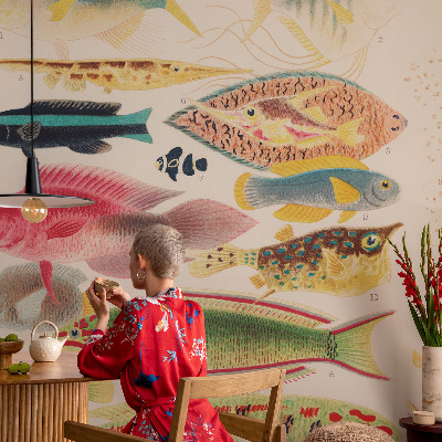 3D fototapeta Farebné ryby