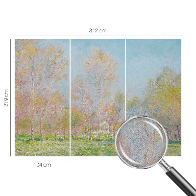 3D tapeta na stenu Jarný park