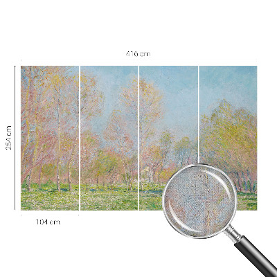 3D tapeta na stenu Jarný park