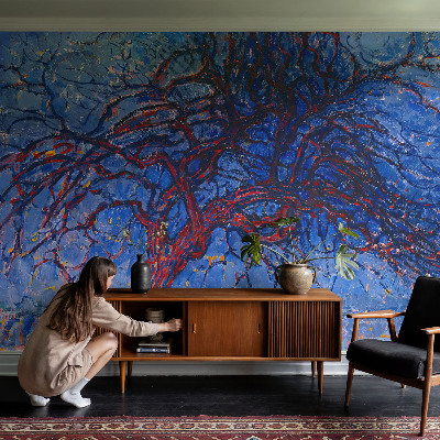 Fotografická tapeta do detskej izby Plameňový strom