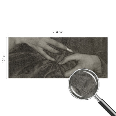 Detská fototapeta Materiál rúk