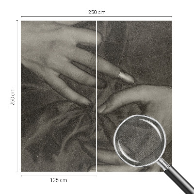 Detská fototapeta Materiál rúk