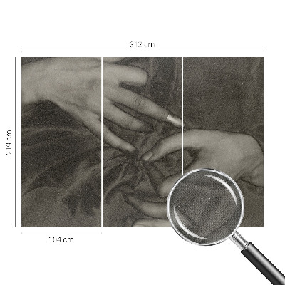 Detská fototapeta Materiál rúk