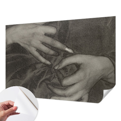 Detská fototapeta Materiál rúk