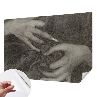 Detská fototapeta Materiál rúk