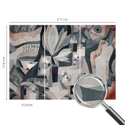 Tapeta do obývačky Abstrakcia prírody