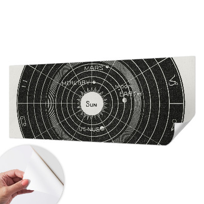 Moderná tapeta na stenu Kozmický diagram