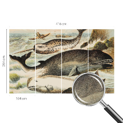 Samolepiaca tapeta Morskí obri