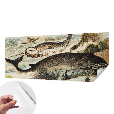 Samolepiaca tapeta Morskí obri