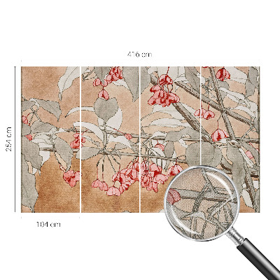 Samolepiaca fototapeta Kvetinová harmónia