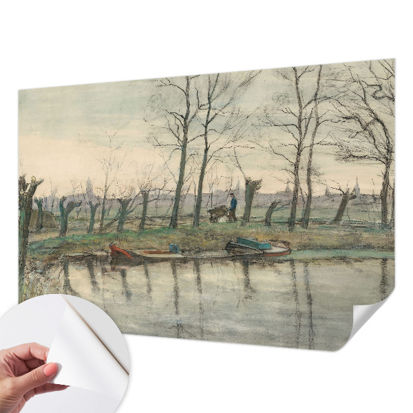 Fotografická tapeta samolepiaca Zimná krajina