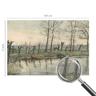 Fotografická tapeta samolepiaca Zimná krajina