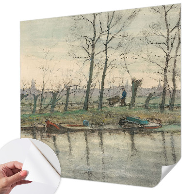 Fotografická tapeta samolepiaca Zimná krajina