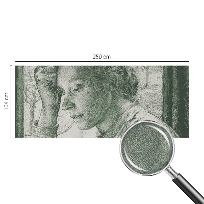 Samolepiaca fototapeta do obývačky Reflexívna žena