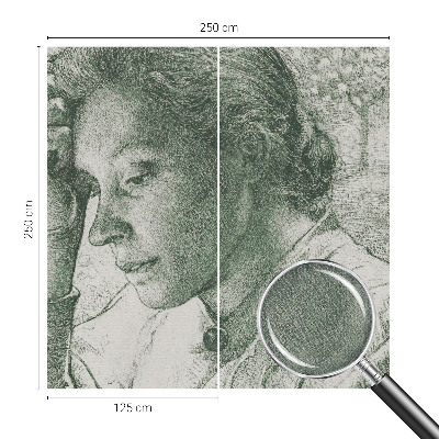 Samolepiaca fototapeta do obývačky Reflexívna žena