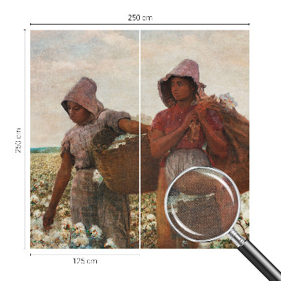 3D fototapeta Práca v teréne